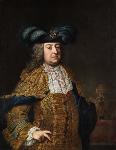 Portrait of Emperor Francis Stephen (1708-1765) by Workshop of Martin van Meytens